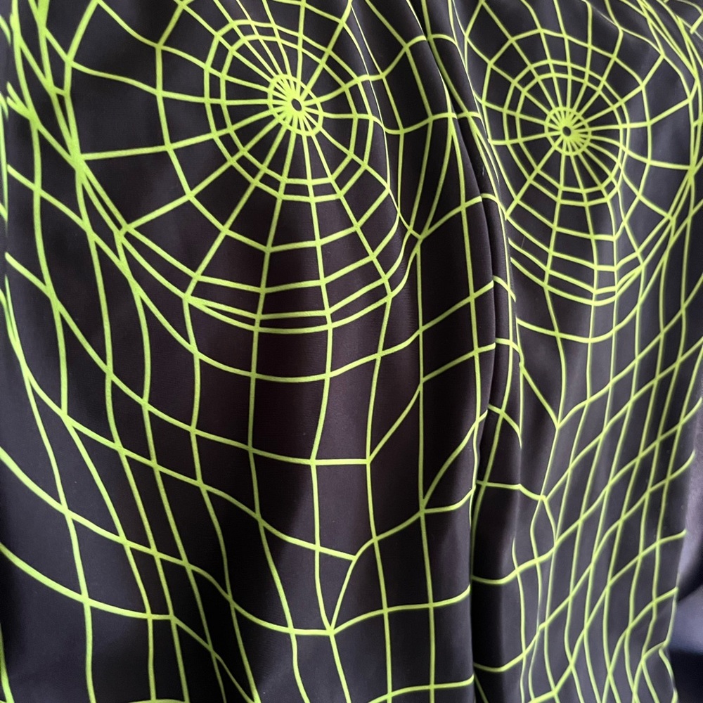 Black and Green Geometric Jumpsuit